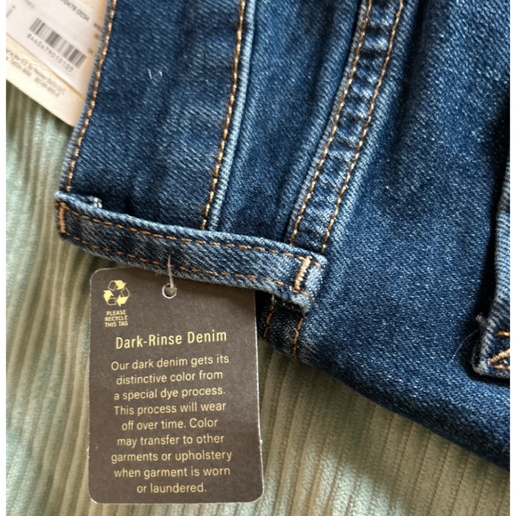 Women’s a.n.a Jeans High-Rise Dark Rinse Straight Leg Size 4 NWT - Picture 13 of 15